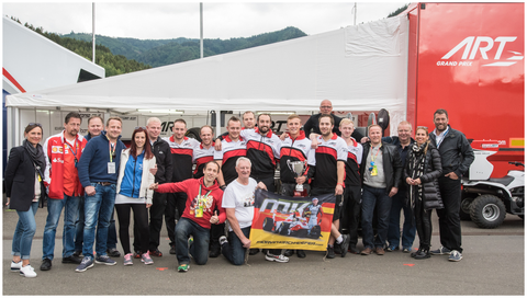GP3 2.Platz Oesterreich